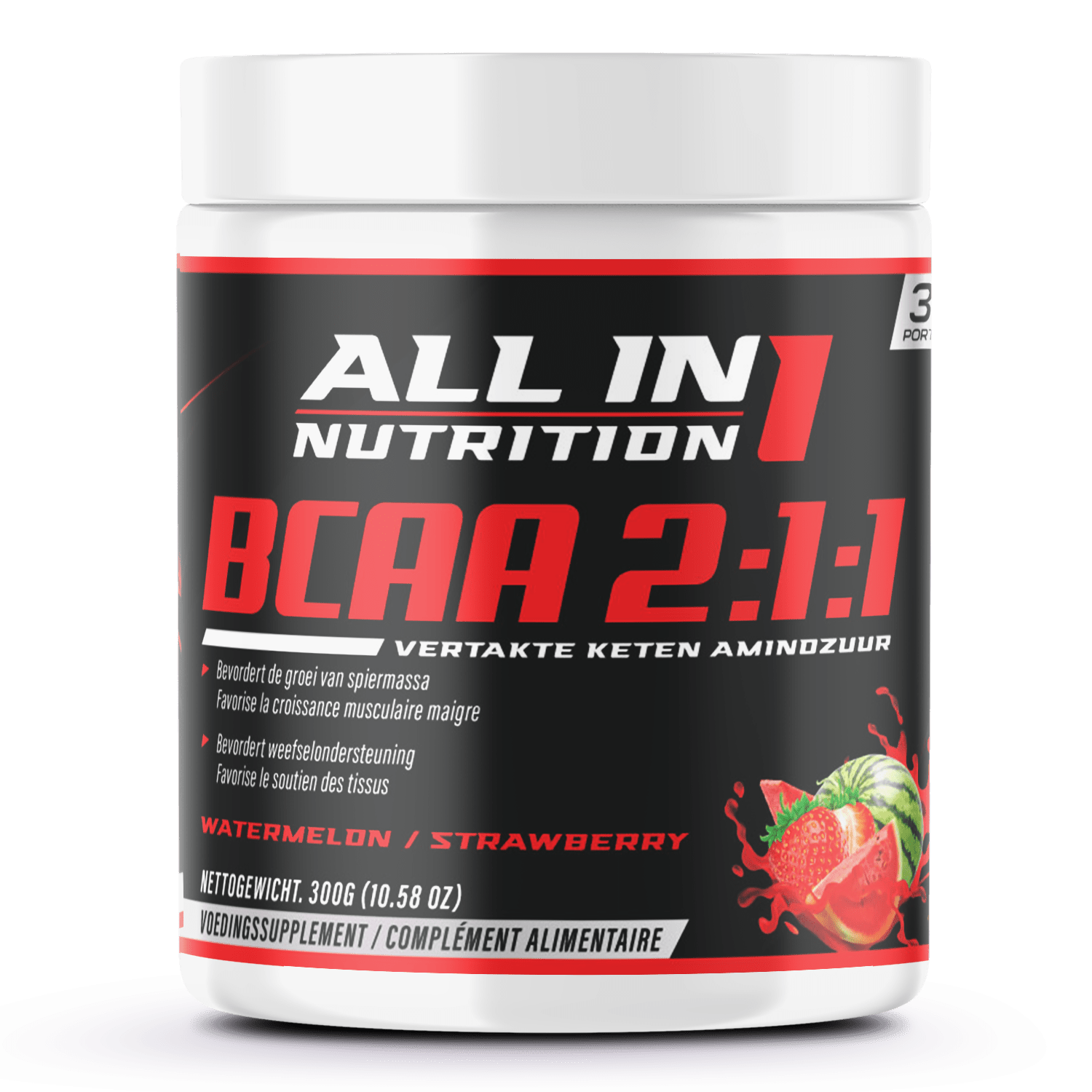 Allin Power Bundel - Watermelon / Strawberry - Allin1Nutrition